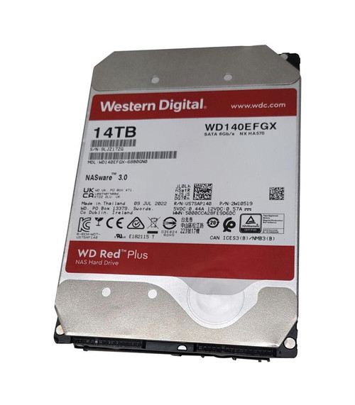 Western Digital Wd Red Plus 14TB 3.5 7200Rpm SATA Nas Internal Hard Drive A
