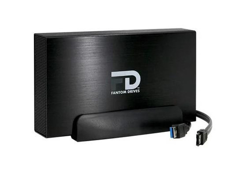 Fantom Drives GFORCE 3 DVR 2 TB Hard Drive - External - Black - Media Player Device Supported - USB 3.2 (Gen 1) eSATA - 2 Year 