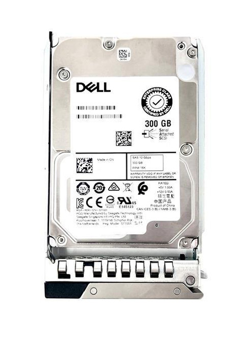 Dell 300GB 15000Rpm SAS 12GB S 2.5 Inch 512N Hot Pluggable Hard Drive