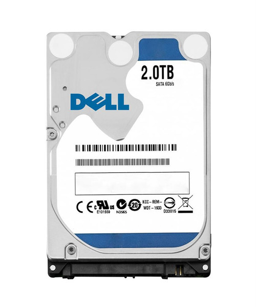 Dell 2TB 5400RPM SATA 6Gbps 128MB Cache 2.5-inch Internal Hard Drive