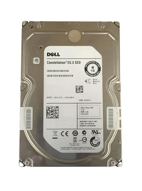 Dell 4TB 7200RPM SATA 6Gbps 3.5-inch Internal Hard Drive