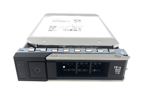 Dell 16TB 7200RPM SAS 12Gbps (512e) 3.5 Hot Swap Hard Drive with Tray