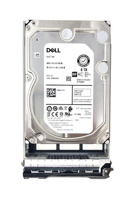 Dell 8TB 7200RPM SATA 6Gbps (512e) 3.5-inch Internal Hard Drive