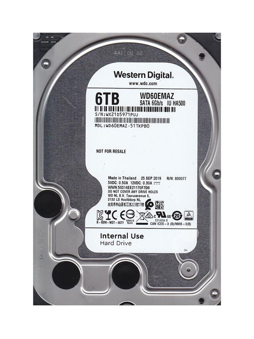 Western Digital Wd40Emaz 4TB 5400Rpm 3.5 SATA Hard Drive