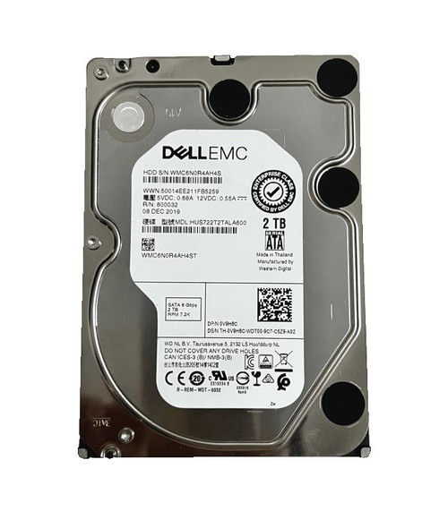 Western Digital Ultrastar 7k2 Series 2TB 7200RPM SATA 6Gbps 3.5-inch Hard Disk Drive with Tray