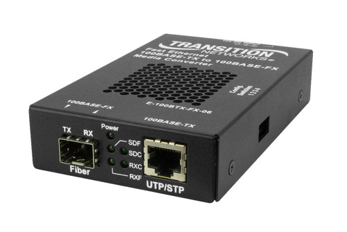 Transition Networks Stand-alone Fast Ethernet 100Base-TX to 100Base-FX 1x Network RJ-45 1x LC Ports Multi-mode Fast Ethernet 100Base-TX 100Base-FX