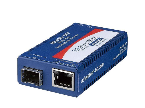 Advantech IMC-350 1x Network RJ-45 Fast Ethernet 10/100Base-TX 100Base-FX 1 x Expansion Slots SFP 1 x SFP Media Converter