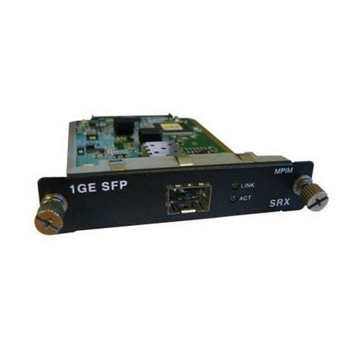 Juniper 1-Port SFP Gigabit Ethernet mini PIM for SRX with GE backplane support (Refurbished)