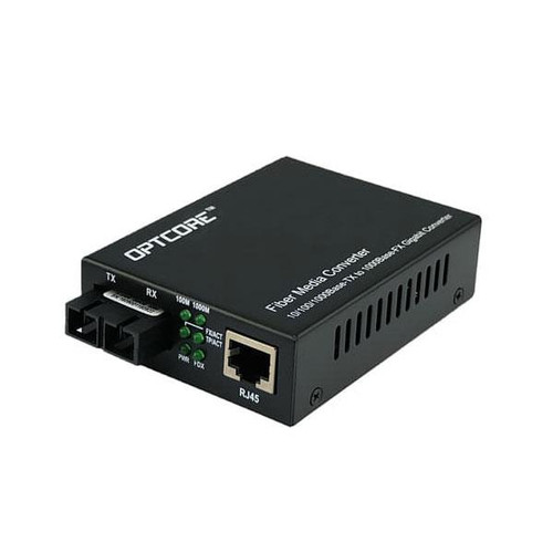 AddOn Unmanaged 1x Network RJ-45 1x SC Ports 10/100/1000Base-T 1000Base-LX Media Converter