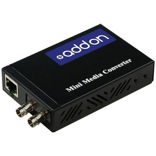 AddOn 10/100Base-TX RJ-45 to 100Base-LX(SC) SMF 1310nm 40km Managed Media Converter