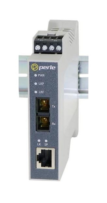 Perle SR-1000-SC2 1x Network RJ-45 2 x SC Ports DuplexSC Port Multi-mode Gigabit Ethernet 1000Base-T 1000Base-LX Media Converter