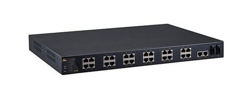 EtherWAN Hardened Managed 24-port 10/100BASE-TX + 4-port Gigabit Ethernet PoE Switch - 26 Ports - Manageable - Gigabit Ethernet Fast Ethernet -