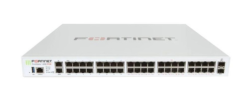 Fortinet FortiGate 140E Network Security/Firewall Appliance - 42 Port - 1000Base-X 1000Base-T - Gigabit Ethernet - AES (256-bit) SHA-256 - 42 x