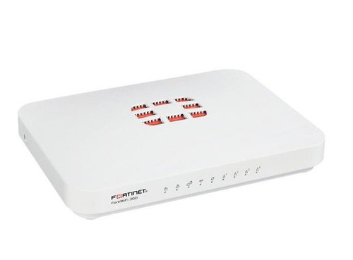 Fortinet FortiWifi 30D Network Security Appliance - 5 Port - 10/100/1000Base-T - Gigabit Ethernet - Wireless LAN IEEE 802.11n - 5 x RJ-45 -