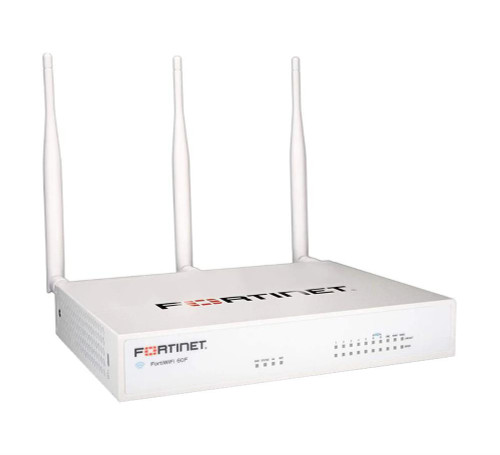 Fortinet FortiWifi FWF-60F Network Security/Firewall Appliance - 10 Port - 10/100/1000Base-T - Gigabit Ethernet - Wireless LAN IEEE 802.11ac -