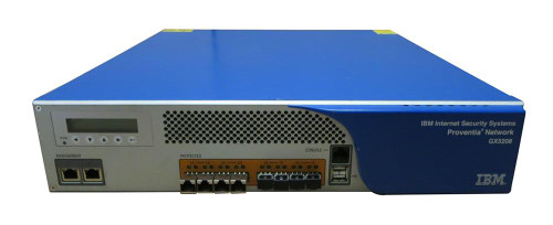 IBM Proventia GX5208SFP Intrusion Prevention System (High Availability) - Intrusion Prevention - 256 MB/s Firewall Throughput - 8 Total Expansion