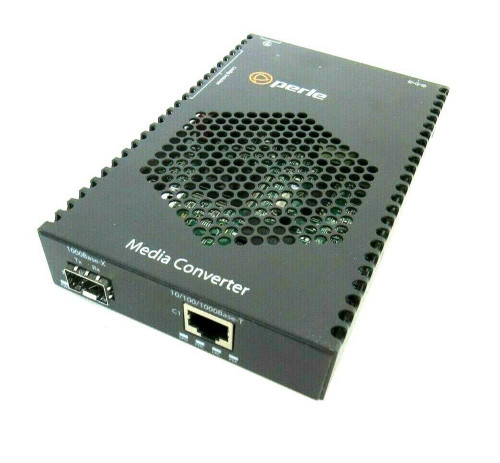 Perle S-1110PP-S2ST120 Network RJ-45 1x PoE+ RJ-45 Ports 1x ST Ports Duplex ST Port Single-mode Gigabit Ethernet 1000Base-ZX 10/100/1000Base-T