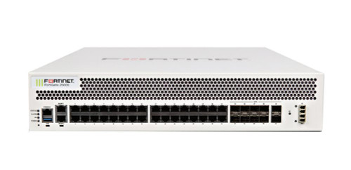 Fortinet FortiGate 2500E Network Security/Firewall Appliance - 32 Port - 10GBase-X 1000Base-T - 10 Gigabit Ethernet - AES (256-bit) SHA-256 - 32