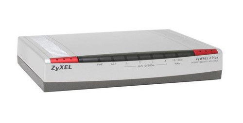 Zyxel ZyWALL 2 Plus Internet Security Appliance - 4 x 10/100Base-TX LAN/DMZ 1 x 10/100Base-TX