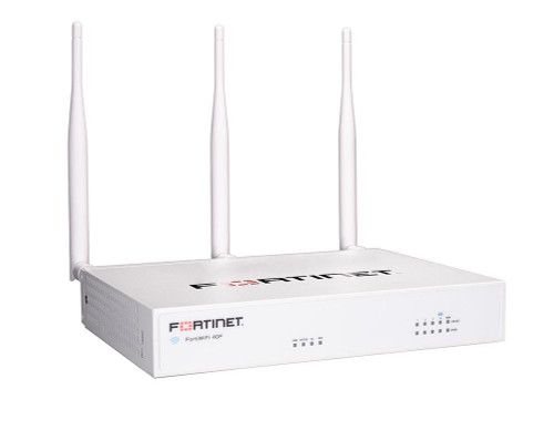 Fortinet FortiWifi FWF-40F Network Security/Firewall Appliance - 5 Port - 10/100/1000Base-T - Gigabit Ethernet - Wireless LAN IEEE 802.11ac - AES