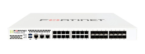 Fortinet FortiGate 301E Network Security/Firewall Appliance - 16 Port - 1000Base-T 1000Base-X - Gigabit Ethernet - AES (256-bit) SHA-256 AES