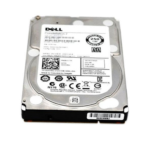 M4HXR Dell 250GB 7200RPM SATA 6Gbps 16MB Cache 3.5-inch Internal Hard Drive
