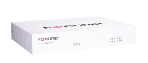 Fortinet FortiGate FG-40F Network Security/Firewall Appliance - 5 Port - 10/100/1000Base-T - Gigabit Ethernet - AES (256-bit) SHA-256 - 200 VPN -