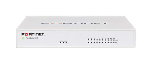 Fortinet FortiGate 61E Network Security/Firewall Appliance - 10 Port - 1000Base-T - Gigabit Ethernet - AES (256-bit) SHA-256 AES (128-bit) - 10 x