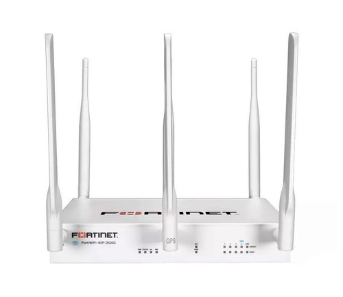 Fortinet FortiWifi FWF-40F-3G4G Network Security/Firewall Appliance - 5 Port - 10/100/1000Base-T - Gigabit Ethernet - Wireless LAN IEEE 802.11