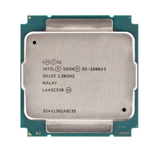 Dell 2.30GHz 9.60GT/s QPI 40MB L3 Cache Socket FCLGA2011-3 Intel Xeon E5-2698 v3 16-Core Processor Upgrade