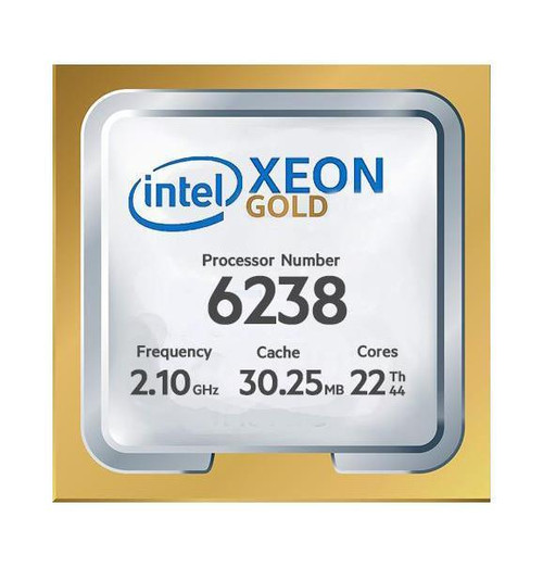Cisco 2.10GHz 30.25MB Cache Socket FCLGA3647 Intel Xeon Gold 6238 22-Core Processor Upgrade