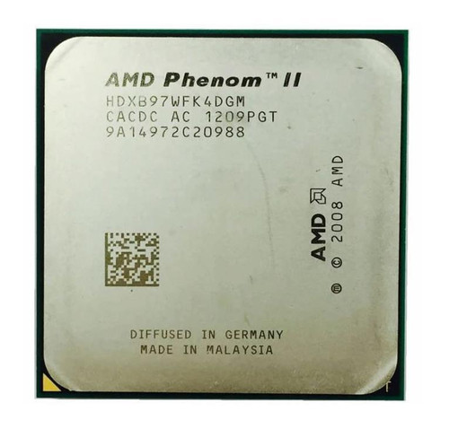 AMD Phenom II X4 B97 3.2GHz 2MB L2 Cache Socket AM2+ and AM3 Processor