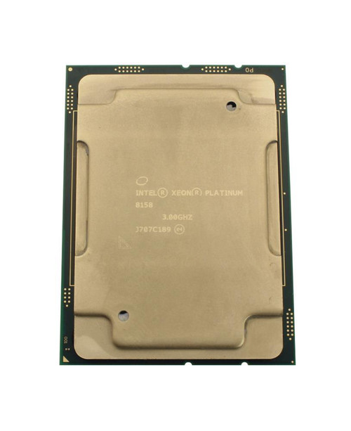 Lenovo 3.00GHz 10.40GT/s UPI 24.75MB L3 Cache Intel Xeon Platinum 8158 12-Core Processor Upgrade