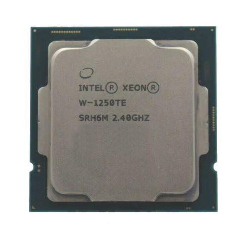 Intel Xeon W-1250TE 6-Core 2.40GHz 8.00GT/s 12MB L3 Cache Socket FCLGA1200 Processor