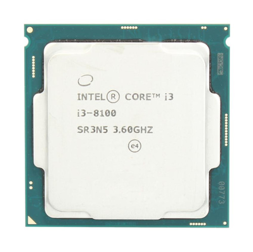 Lenovo 3.60GHz 6MB L3 Cache Socket 1151 Intel Core i3-8100 Quad Core Processor Upgrade