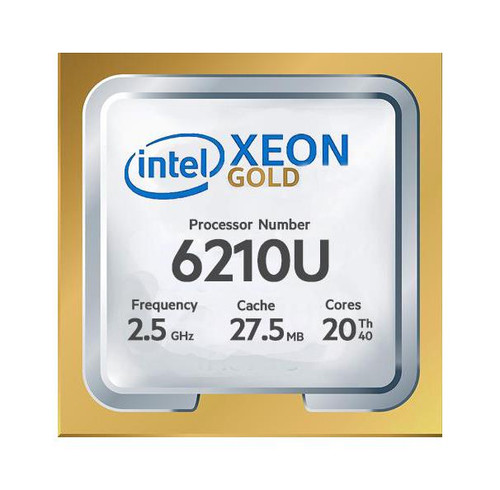 HPE 2.50GHz 27.5MB Cache Socket FCLGA3647 Intel Xeon Gold 6210U 20-Core Processor Upgrade