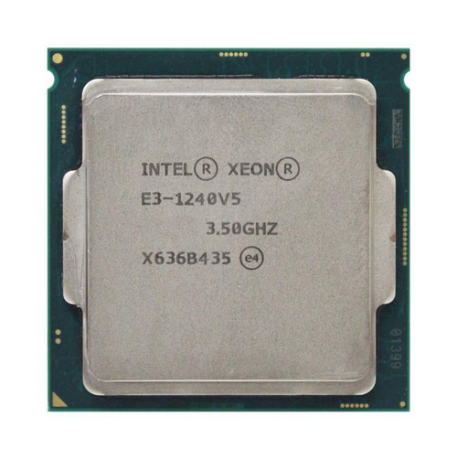 Lenovo 3.50GHz 8.00GT/s DMI 8MB L3 Cache Socket LGA1151 Intel Xeon E3-1240 v5 Quad-Core Processor Upgrade