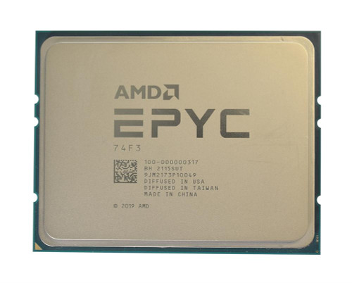 AMD EPYC 74F3 24-Core 3.20GHz 256MB L3 Cache Socket SP3 Processor