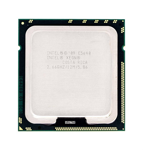 Dell 2.66GHz 5.86GT/s QPI 12MB L3 Cache Intel Xeon E5640 Quad-Core Processor Upgrade