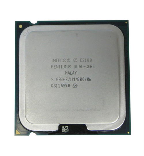 Intel Pentium Dual-core E2180 2GHz Desktop Processor - 2GHz - 800MHz FSB - 1MB L2 - Socket T 