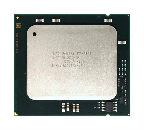 Dell 1.73GHz 4.80GT/s QPI 18MB L3 Cache Intel Xeon E7-2803 6 Core Processor Upgrade