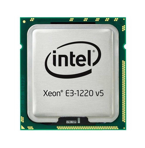 Dell 3.00GHz 8.00GT/s DMI3 8MB L3 Cache Socket LGA1151 Intel Xeon E3-1220 v5 Quad-Core Processor Upgrade