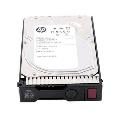 659341-B21-A1 HP 500GB 7200RPM SATA 6Gbps Midline 3.5-inch Internal Hard Drive with Smart Carrier