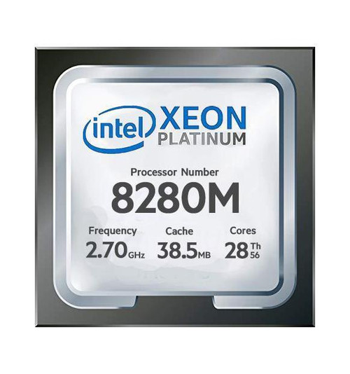 Dell 2.70GHz 38.5MB Cache Socket FCLGA3647 Intel Xeon Platinum 8280M 28-Core Processor Upgrade