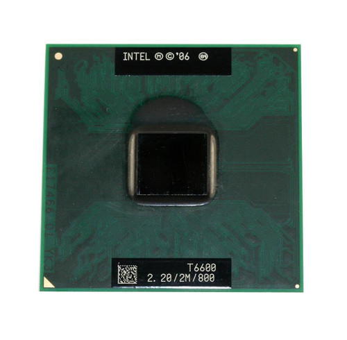 Intel Core 2 Duo T6600 2.20GHz 800MHz FSB 2MB L2 Cache Socket PGA478 Mobile Processor