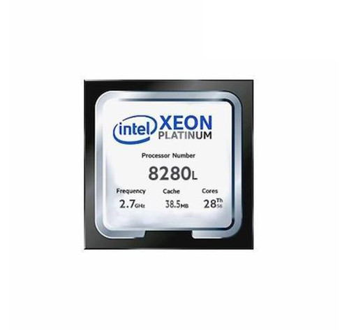 Dell 2.70GHz 38.5MB Cache Socket FCLGA3647 Intel Xeon Platinum 8280L 28-Core Processor Upgrade