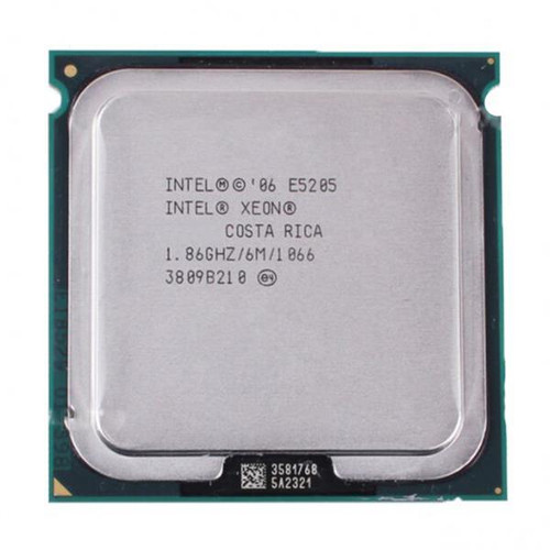 Dell 1.86GHz 1066MHz FSB 6MB L2 Cache Socket LGA771 Intel Xeon E5205 Dual-Core Processor Upgrade