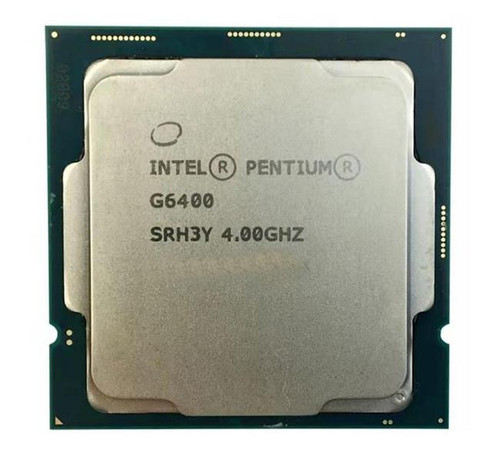 HP 4.00GHz 8.00GT/s 4MB Cache Socket FCLGA1200 Intel Pentium Gold G6400 Dual-Core Desktop Processor Upgrade