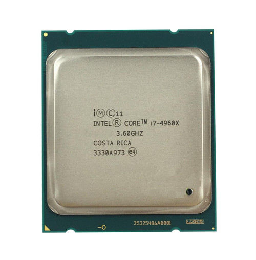 Dell 3.60GHz 5.00GT/s DMI2 15MB L3 Cache Socket LGA2011 Intel Core i7-4960X 6-Core Processor Upgrade