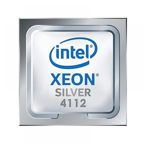 HPE 2.60GHz 9.60GT/s UPI 8.25MB L3 Cache Socket LGA3647 Intel Xeon Silver 4112 Quad-Core Processor Upgrade for ProLiant DL360 Gen10